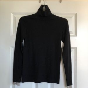 Burberry London Black Wool Turtleneck